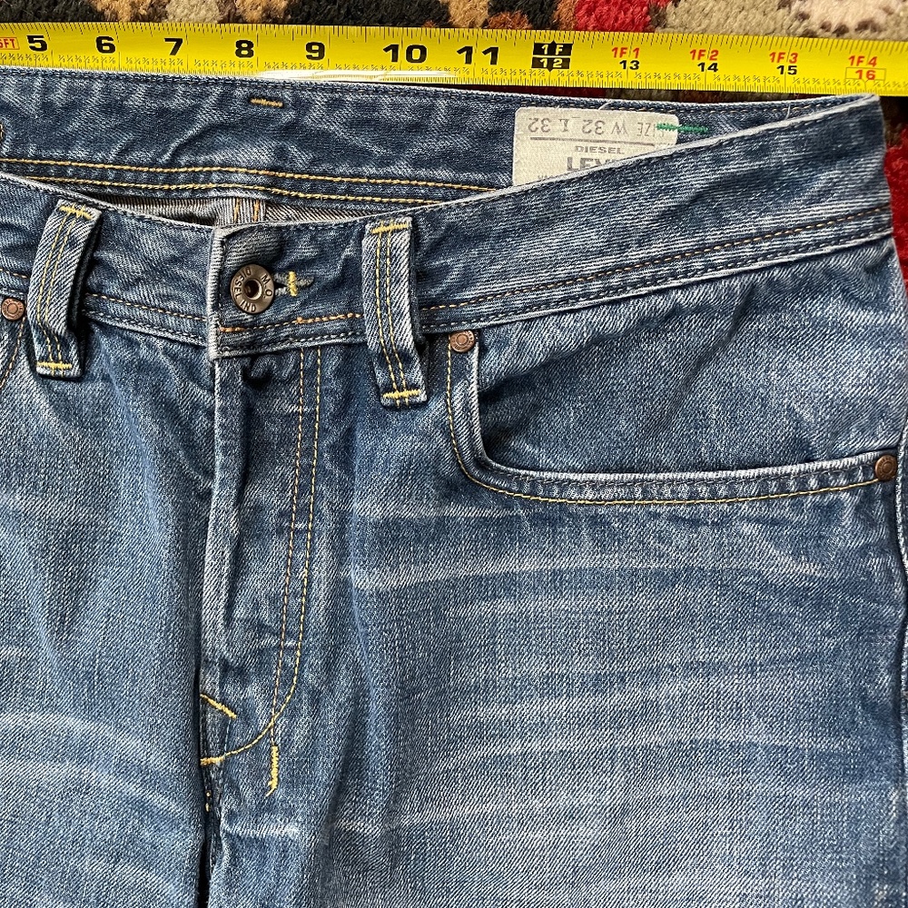 Diesel jeans 32/32 vintage authentic rare 2005 ITALY 🇮🇹 made - Picture 13 of 16